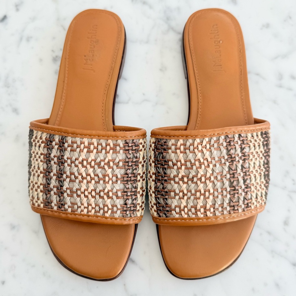 J McLaughlin Liana Jute Slide Sandals size 7 - Picture 6 of 16